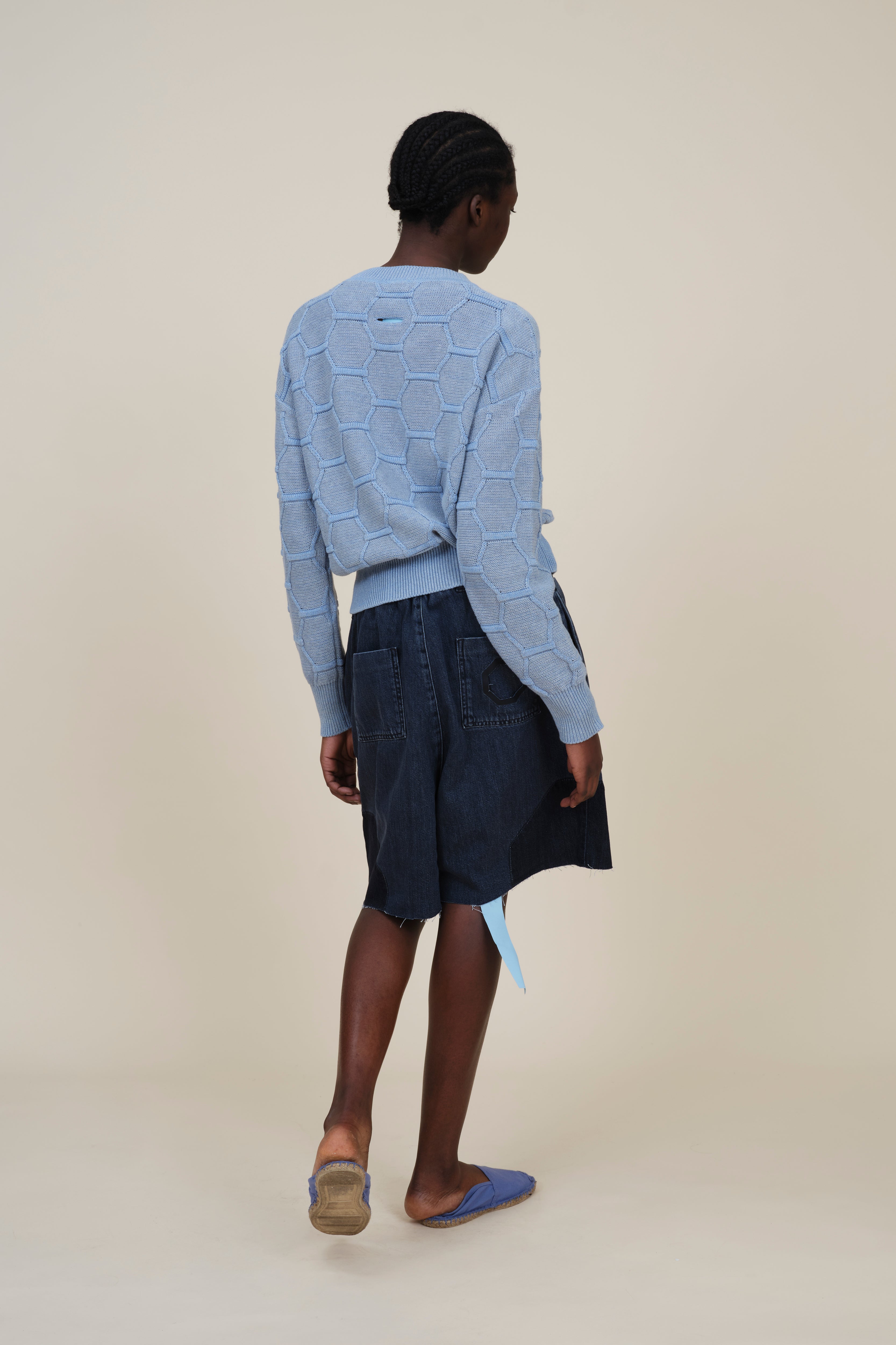 Lofty Short - Grey Denim