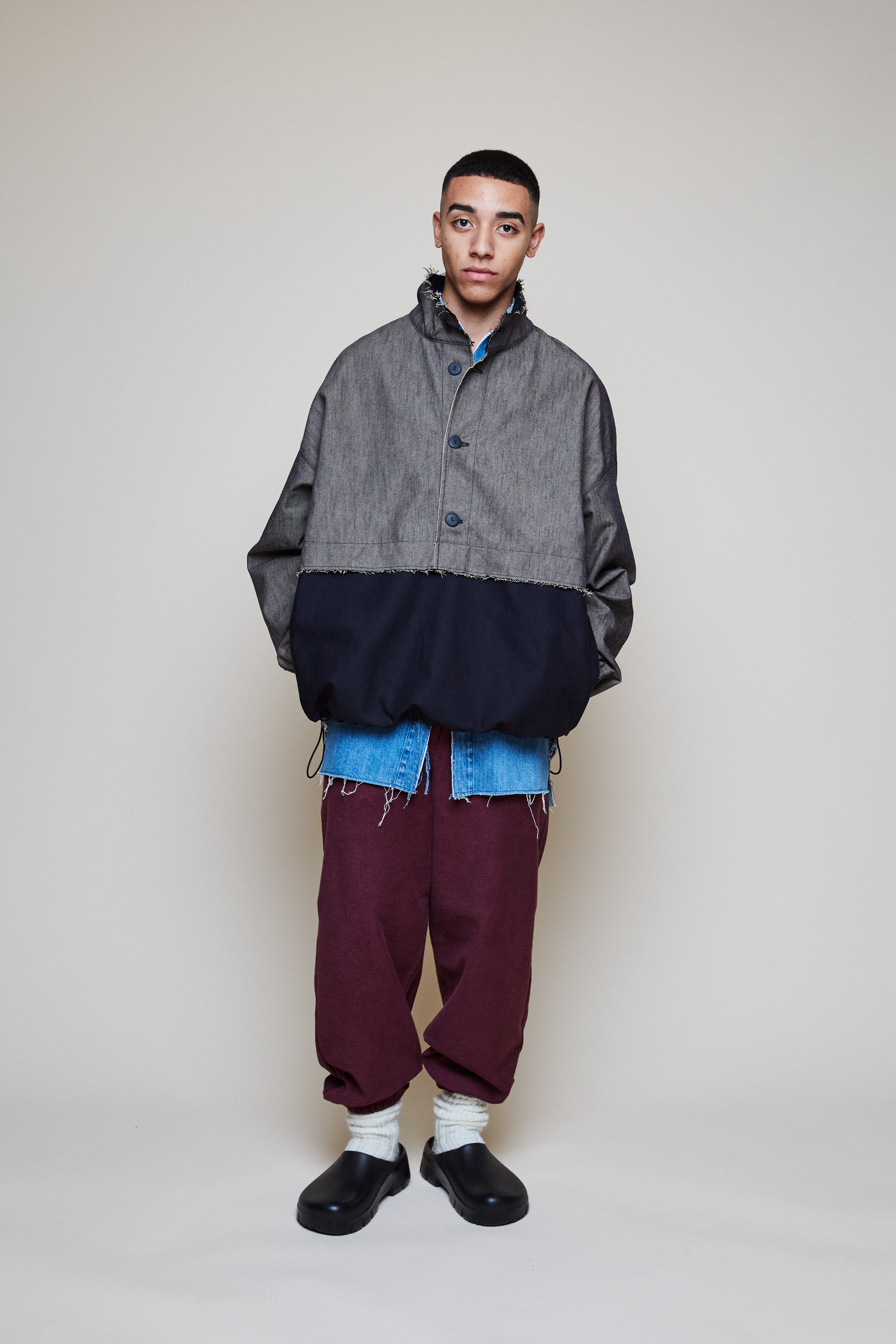 'I Love You' Denim Shirt