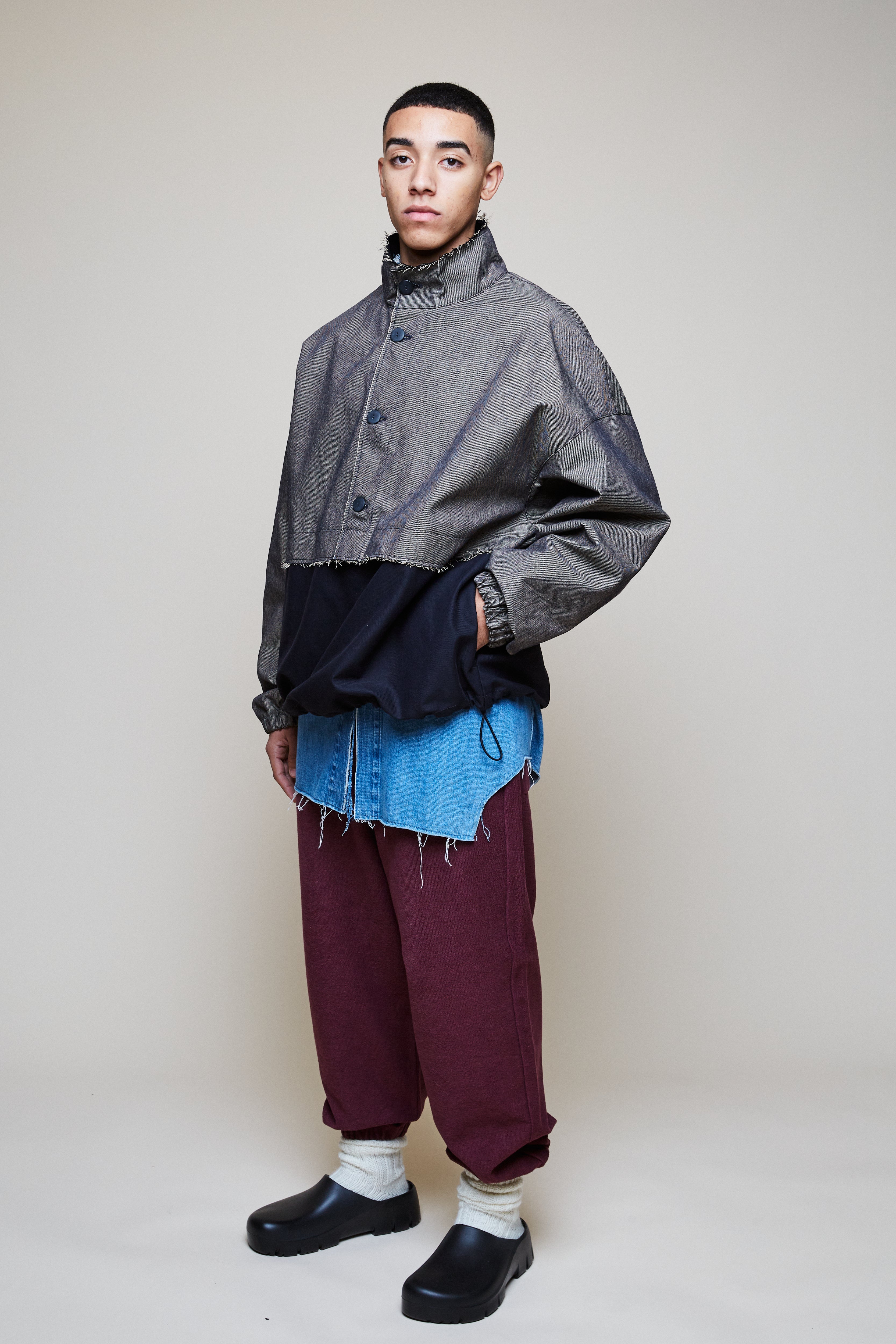 'I Love You' Denim Shirt