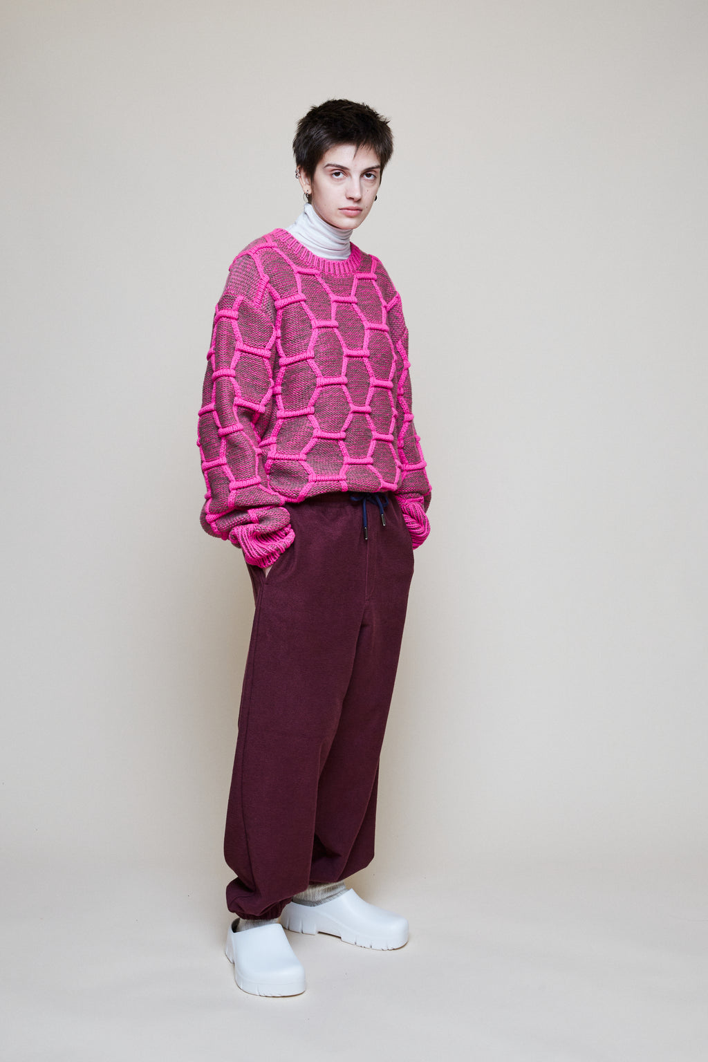 Jogger Sweatpant - Burgundy