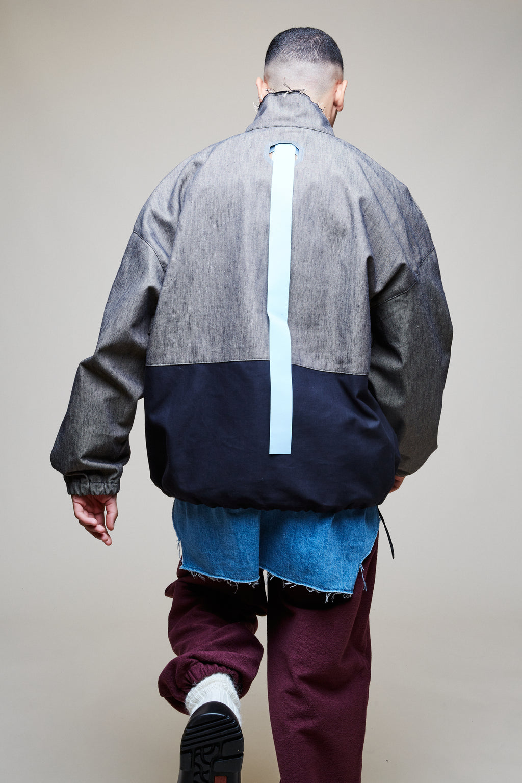 'I Love You' Denim Shirt