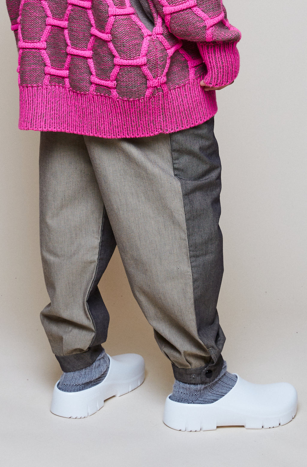 Gabardine Wanderer Pants - Bicolor