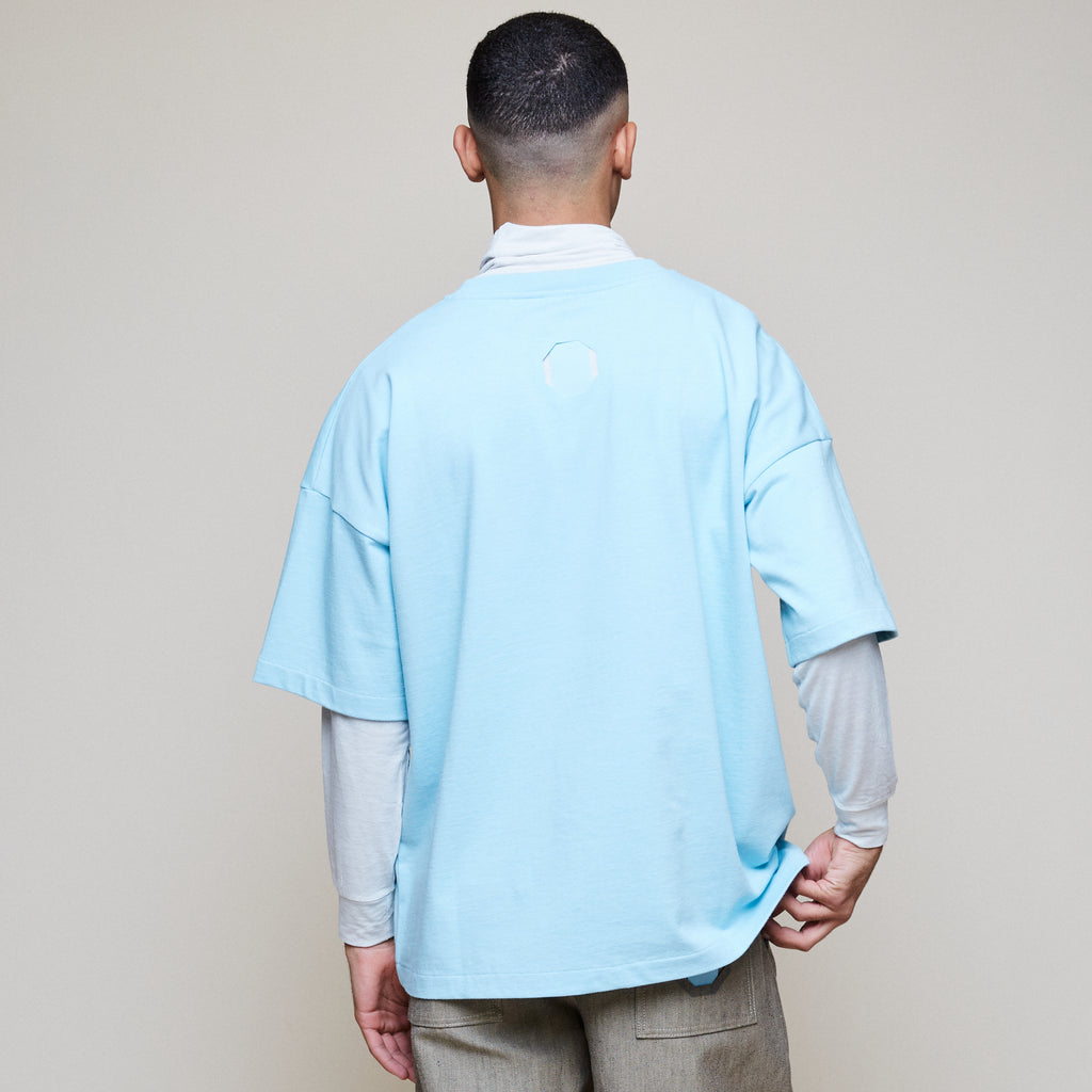 Half Sleeve T - Light Blue