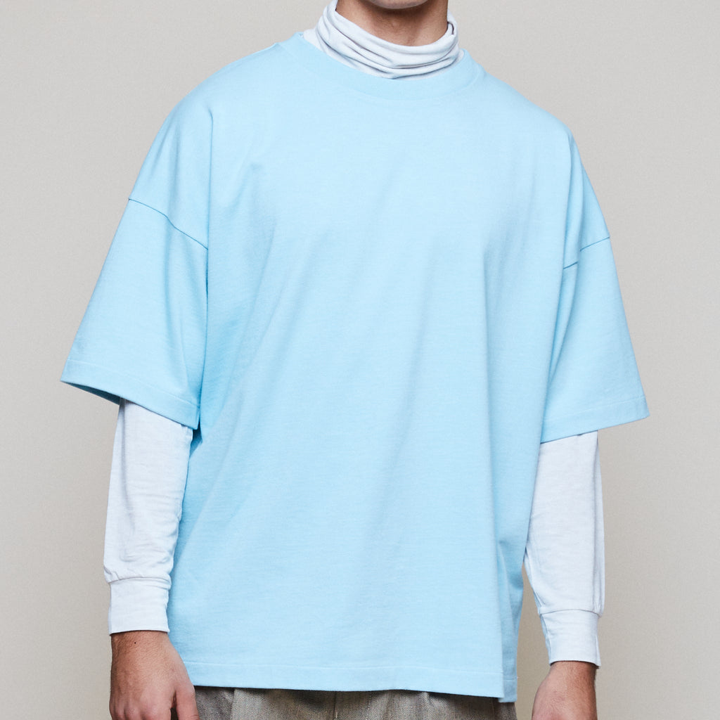 Half Sleeve T - Light Blue