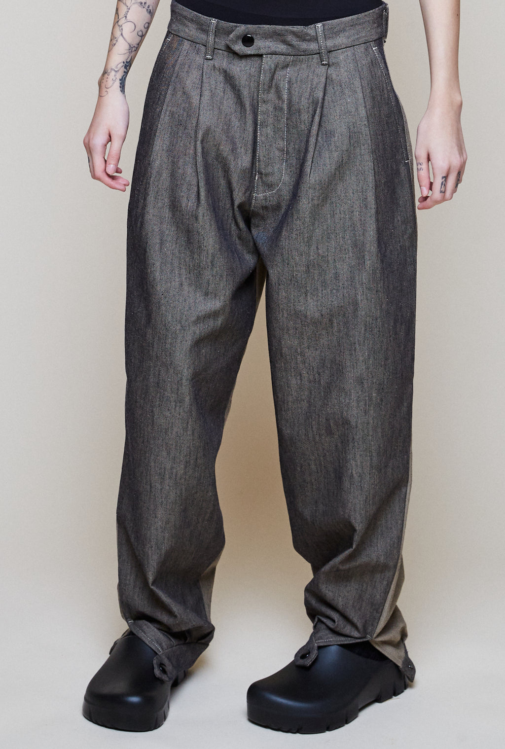 Gabardine Wanderer Pants - Bicolor