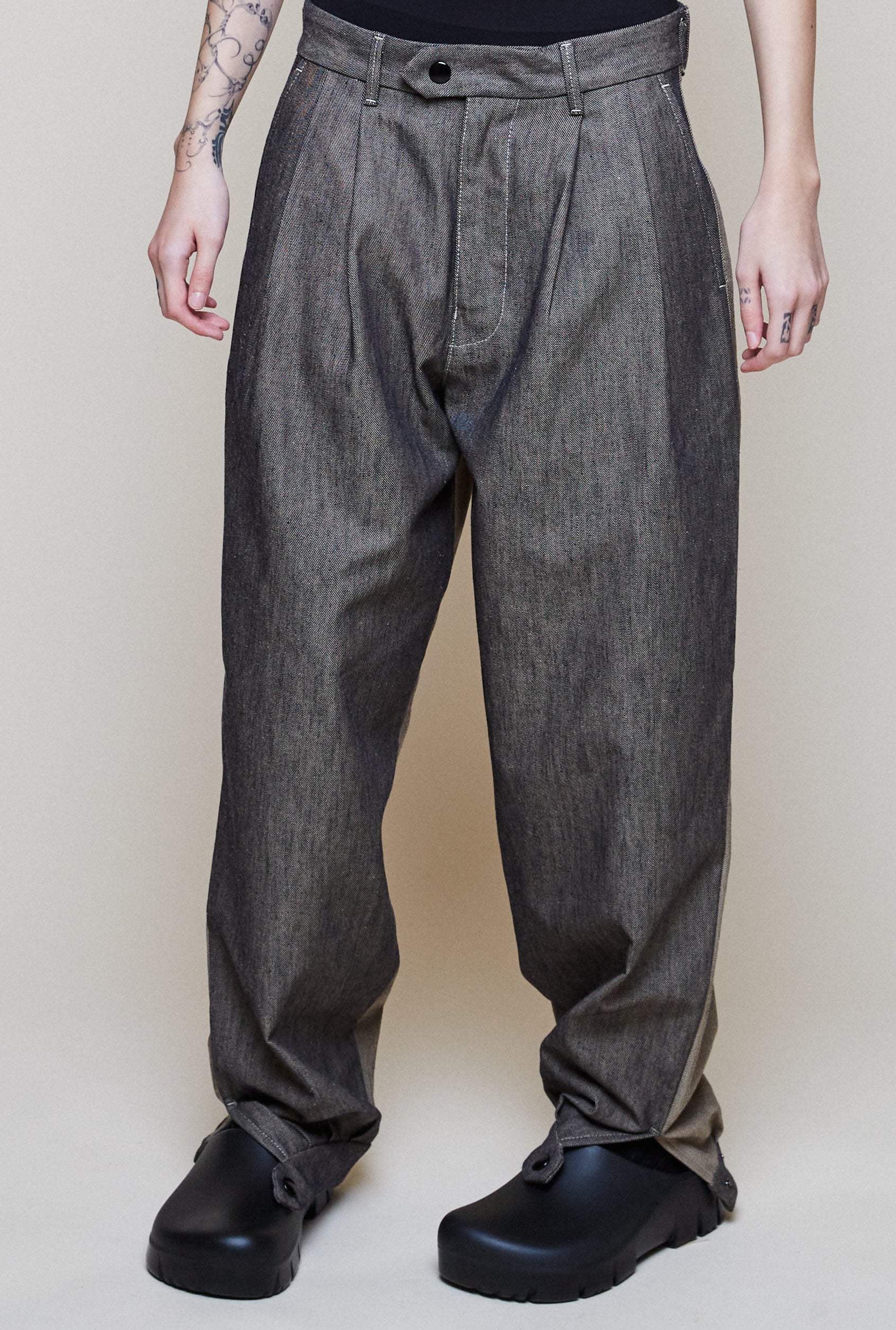 Gabardine Wanderer Pants - Bicolor