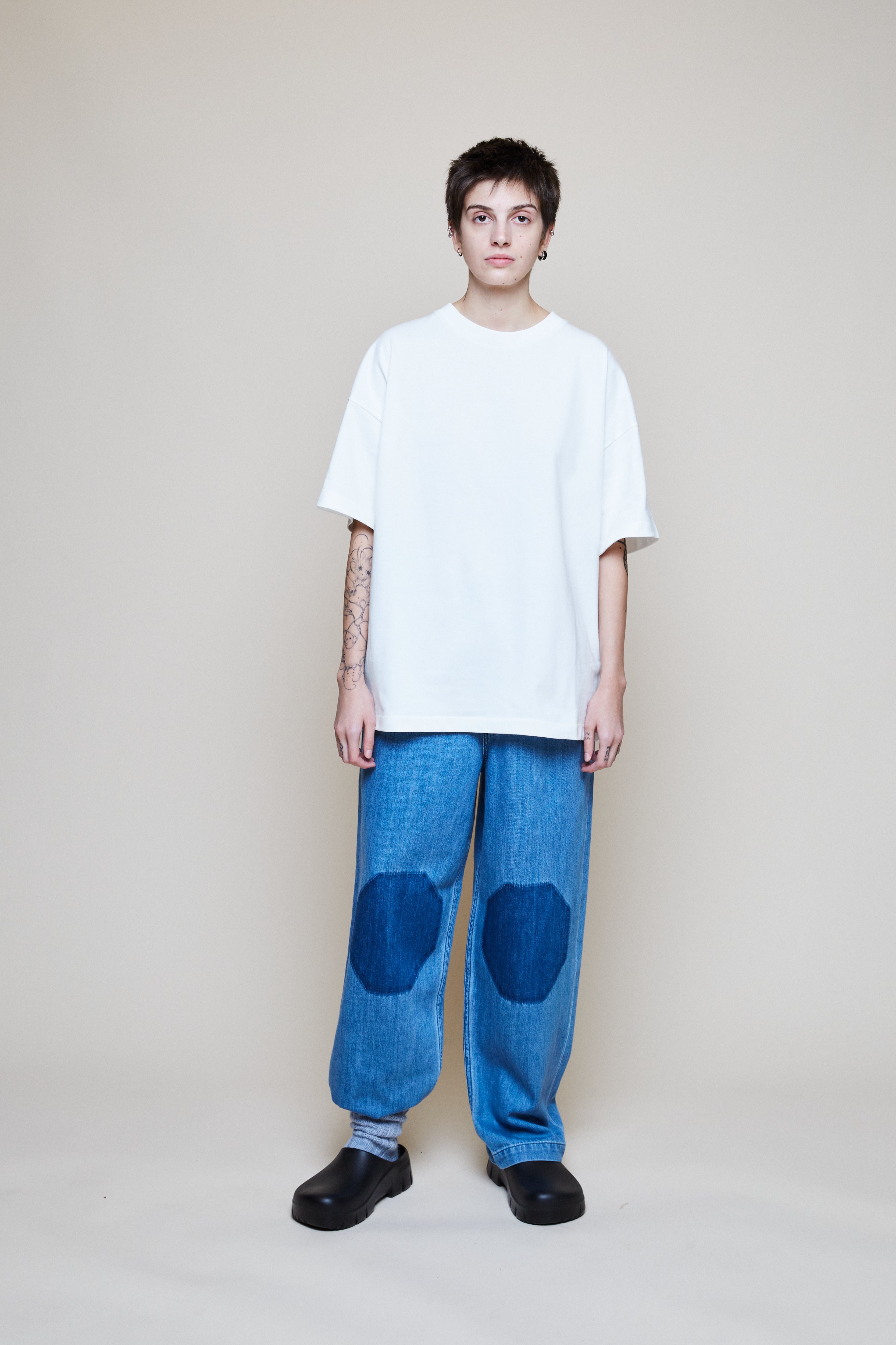 Half Sleeve T - Natural White