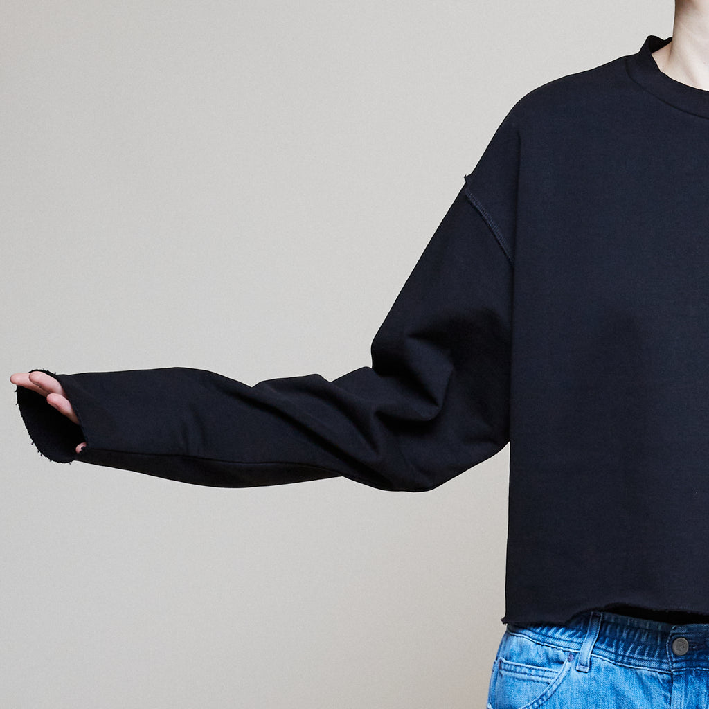 Cropped L/S Sweater