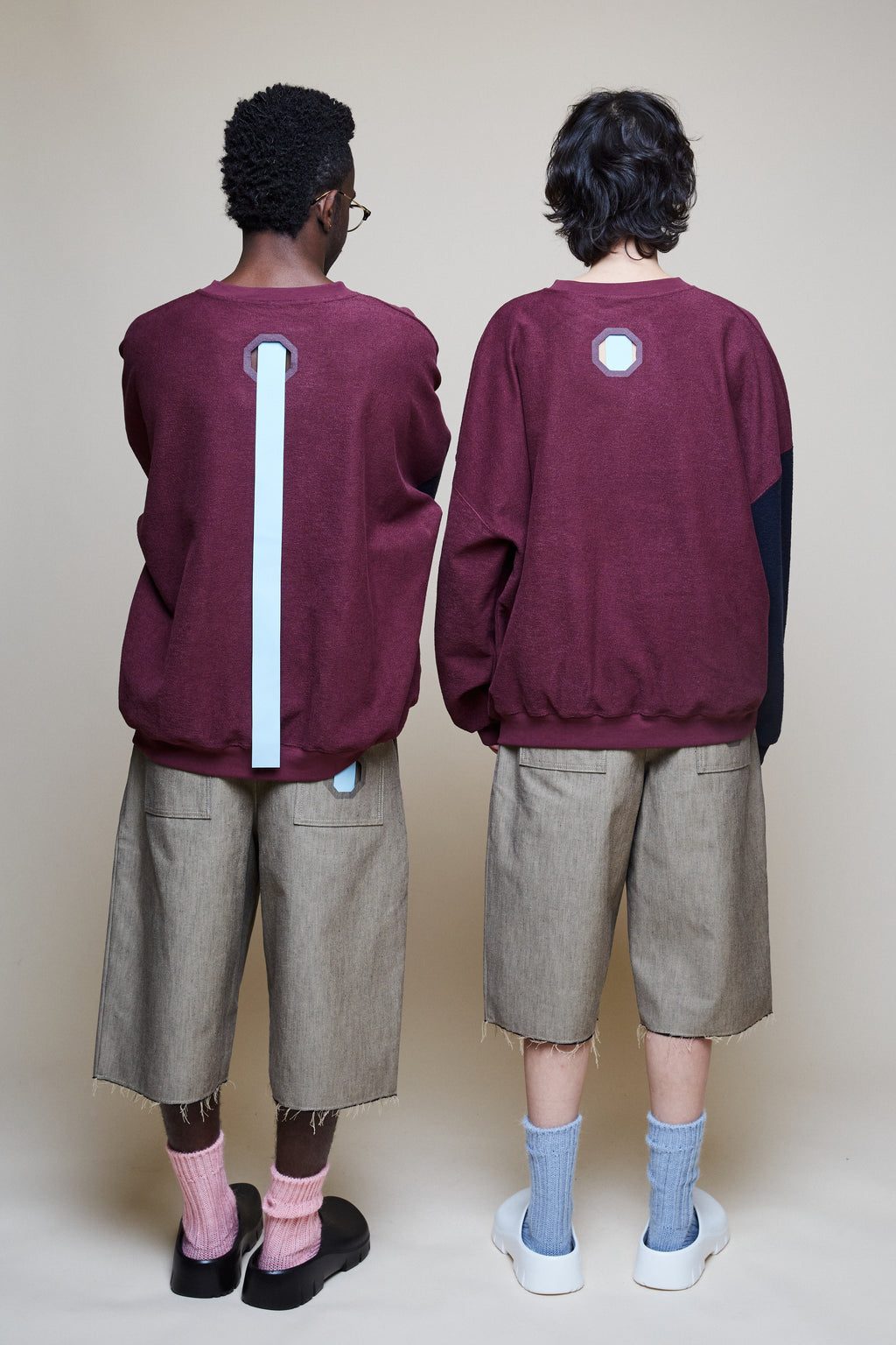 Oversized Bicolor Sweater