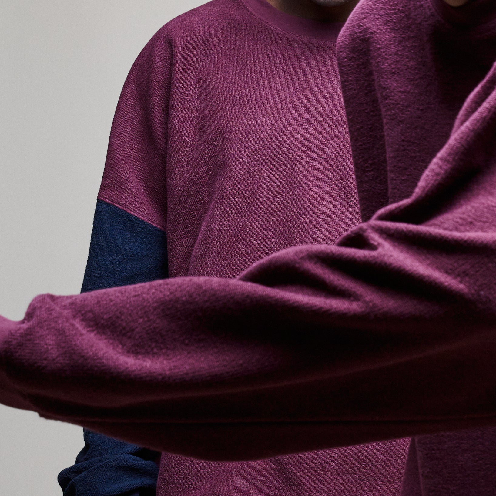 Oversized Bicolor Sweater