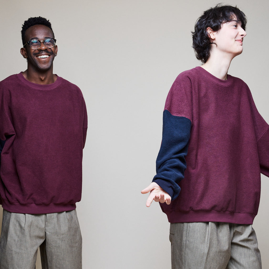 Oversized Bicolor Sweater