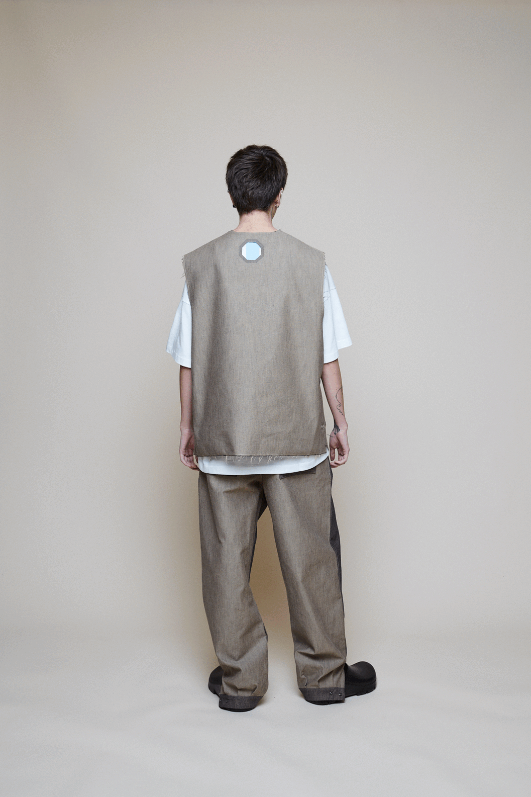 Gabardine Wanderer Pants - Bicolor