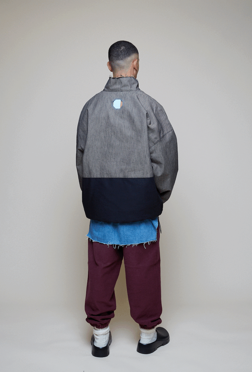 'I Love You' Denim Shirt