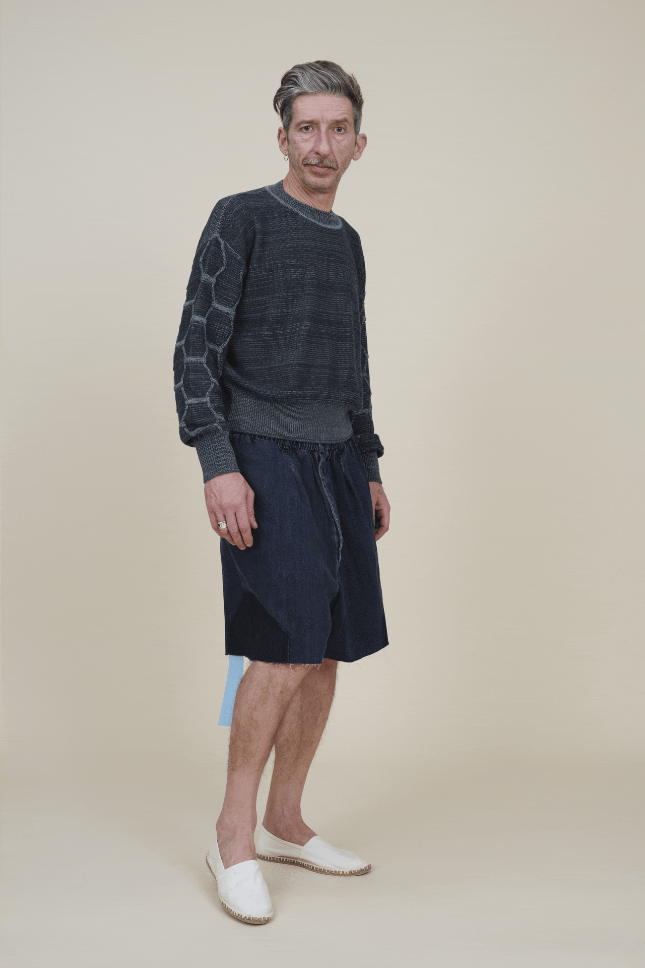 Lofty Short - Grey Denim